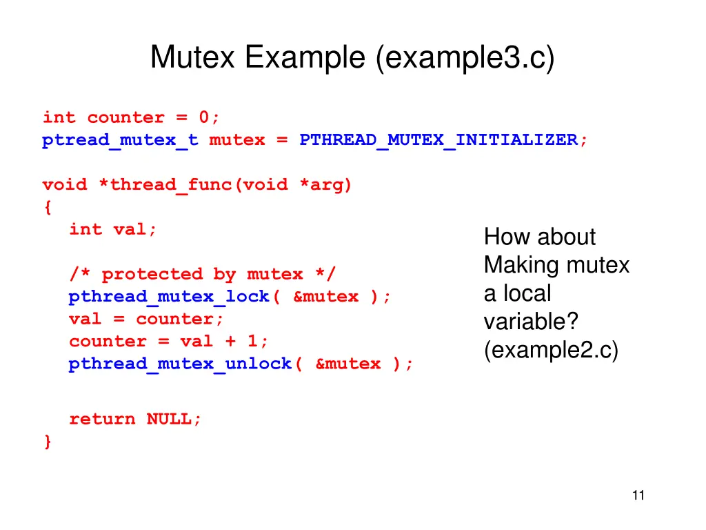 mutex example example3 c