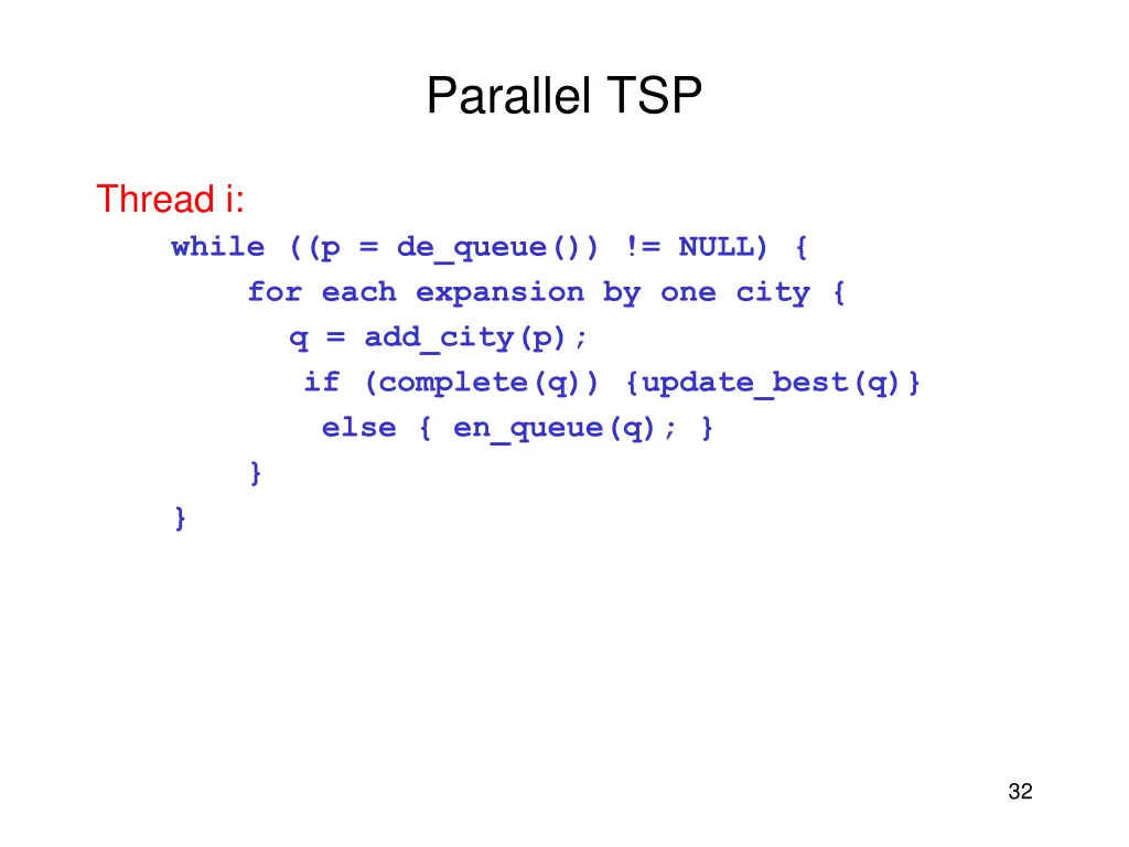parallel tsp 1