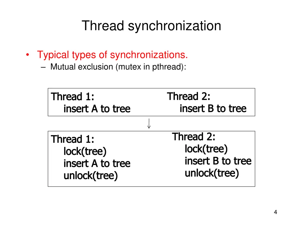 thread synchronization 3