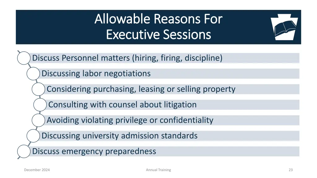 allowable reasons for allowable reasons