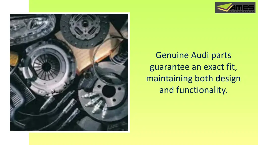 genuine audi parts guarantee an exact