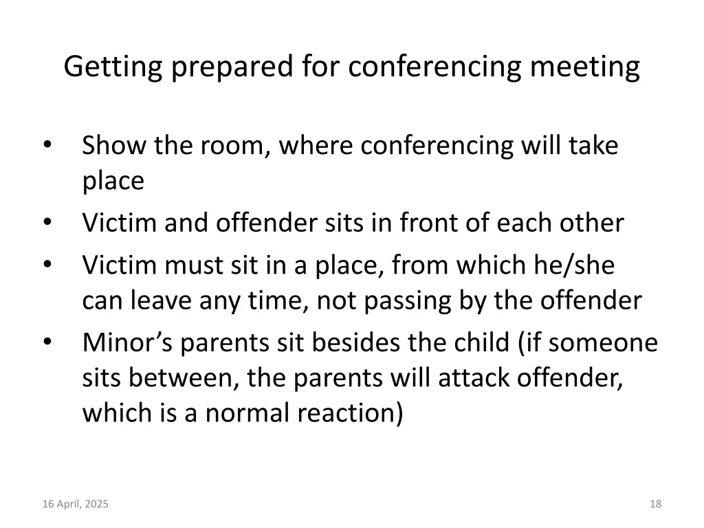 getting prepared for conferencing meeting 1