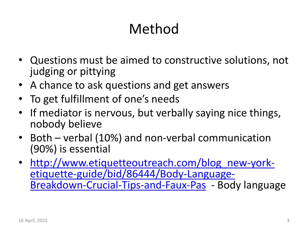 method 1