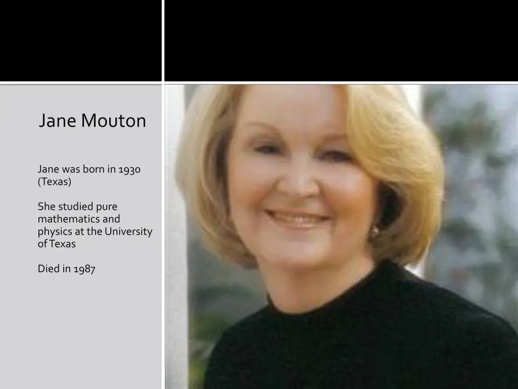 jane mouton