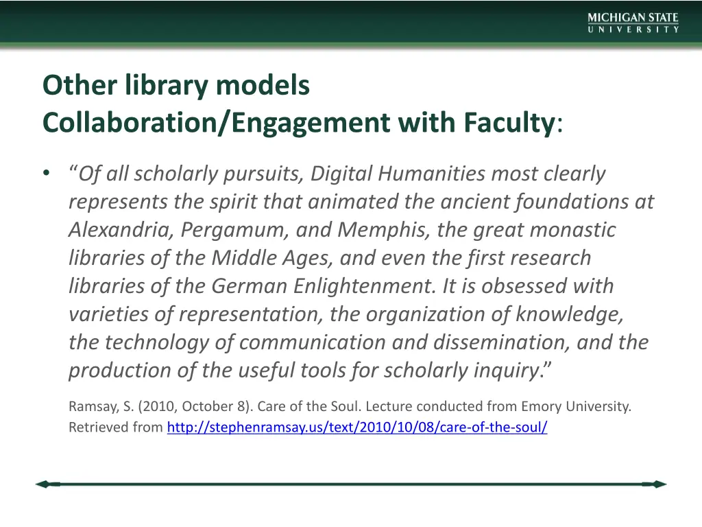 other library models collaboration engagement