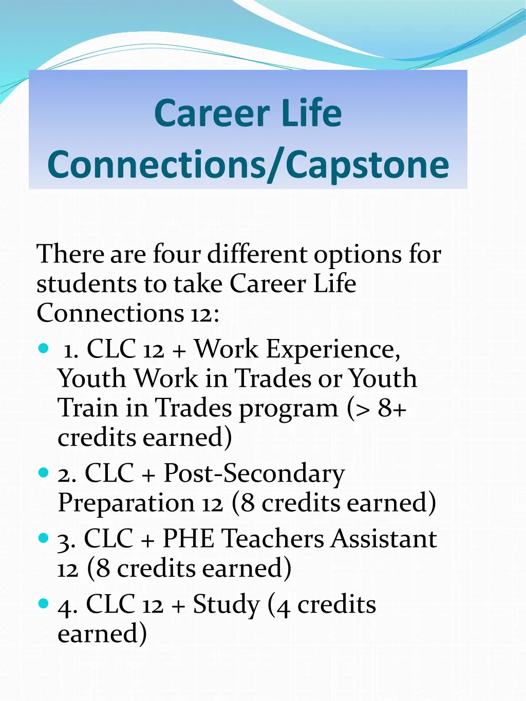 career life