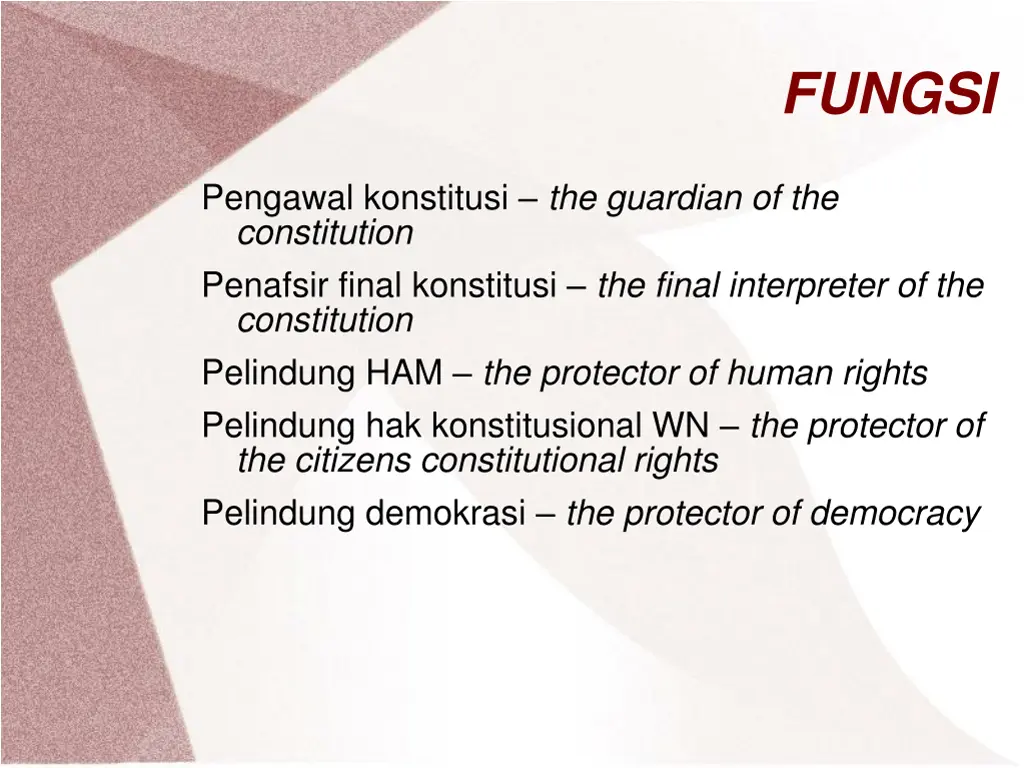 fungsi