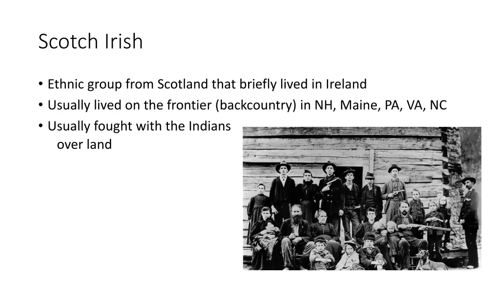 scotch irish