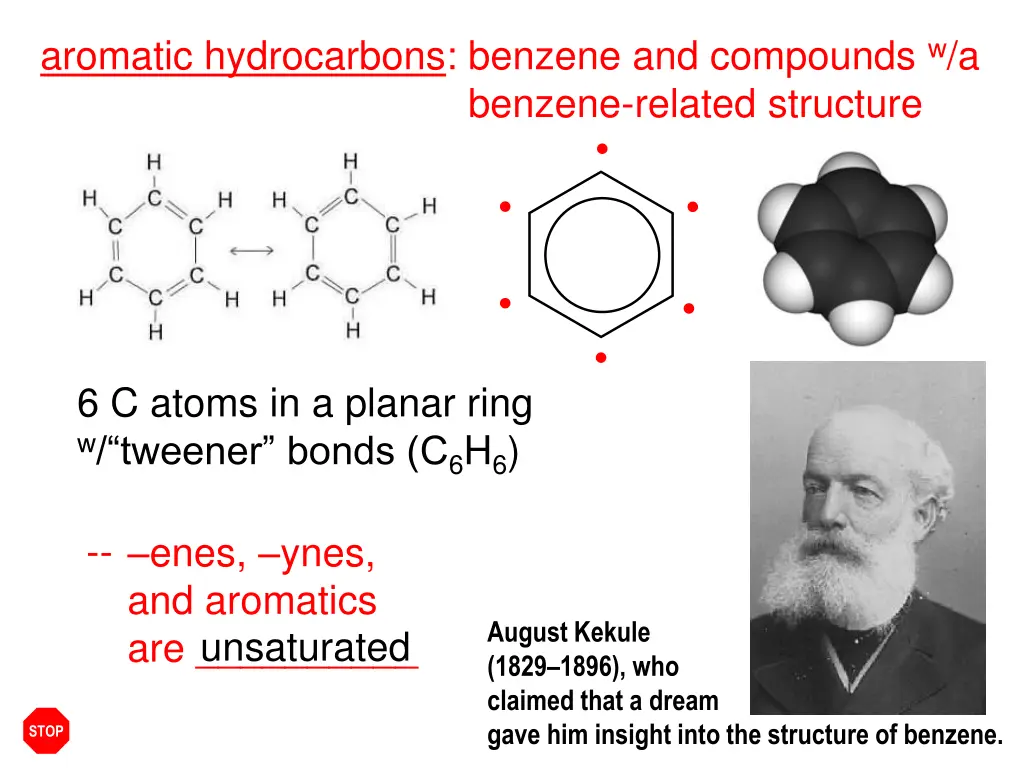 aromatic hydrocarbons benzene and compounds