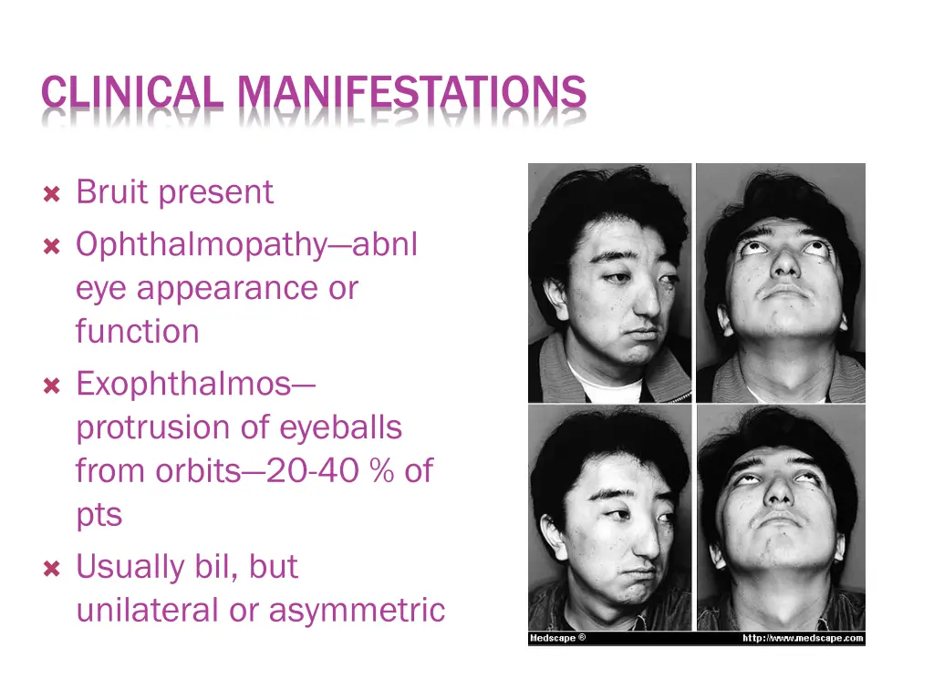 clinical manifestations 1