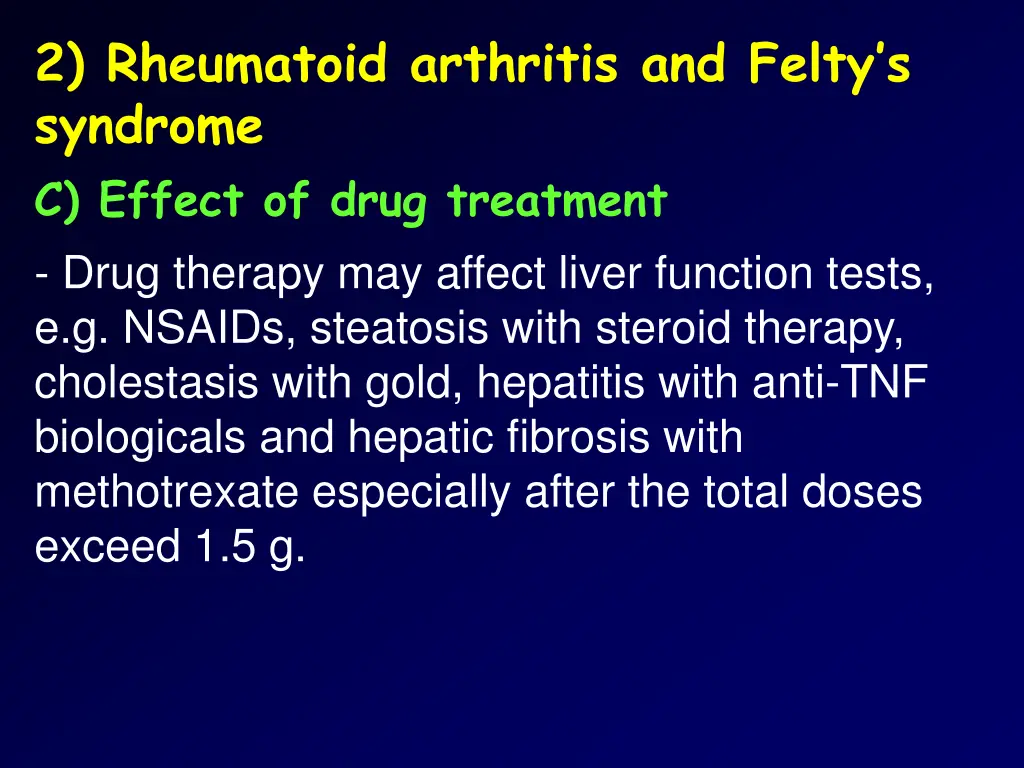 2 rheumatoid arthritis and felty s syndrome 2