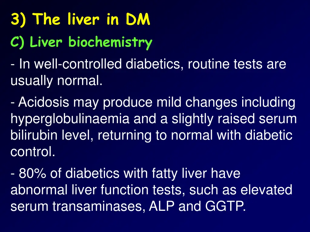 3 the liver in dm c liver biochemistry in well