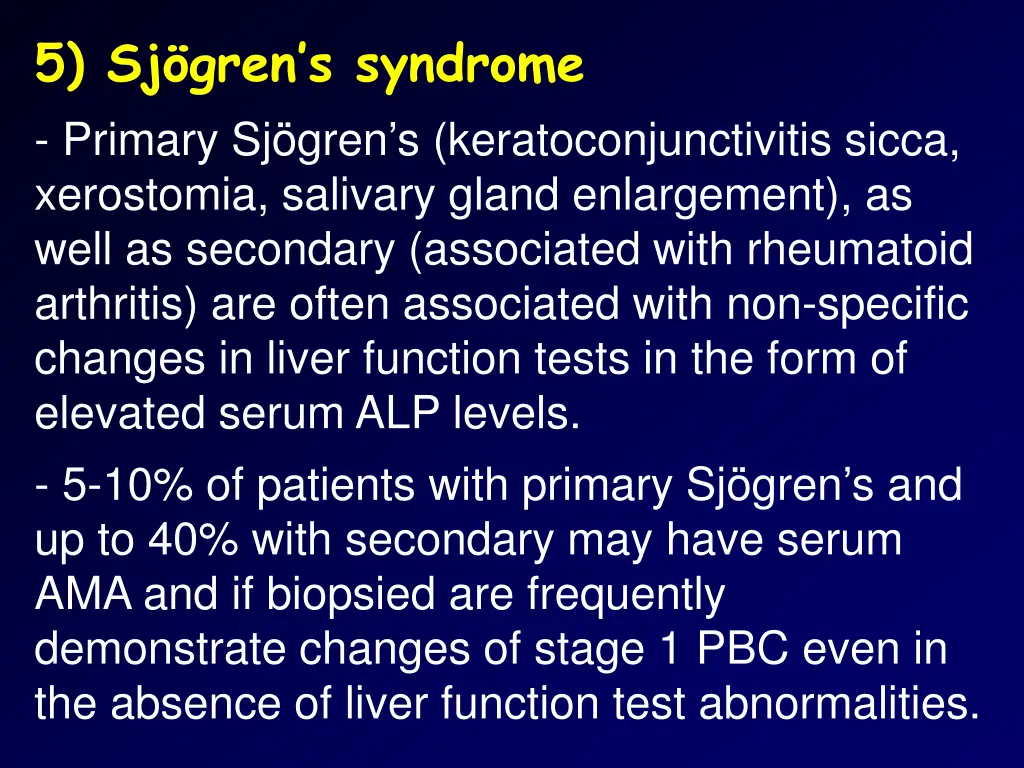 5 sj gren s syndrome primary sj gren