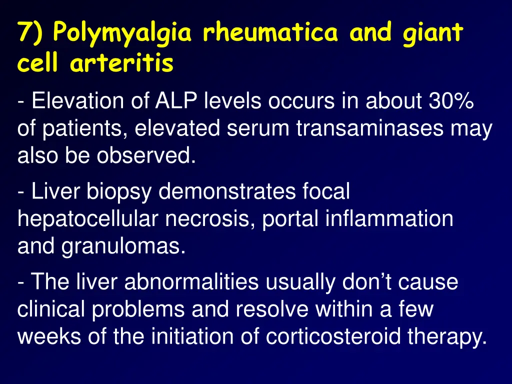 7 polymyalgia rheumatica and giant cell arteritis