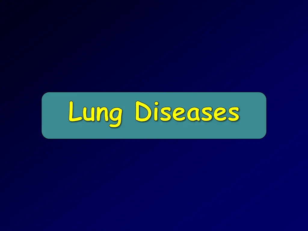 lung diseases