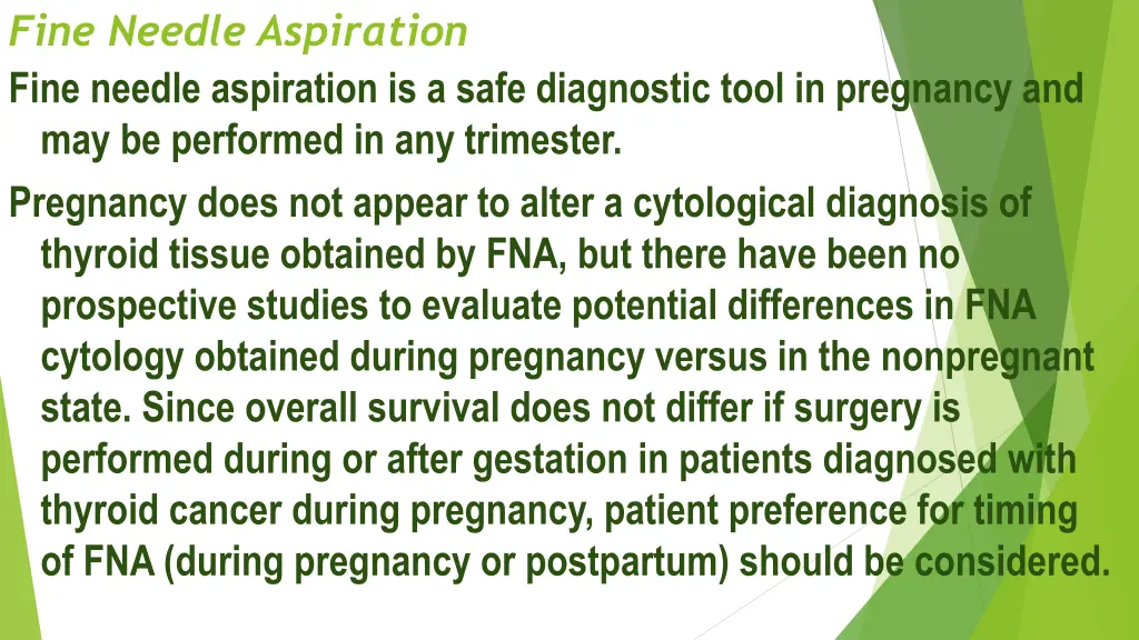 fine needle aspiration fine needle aspiration