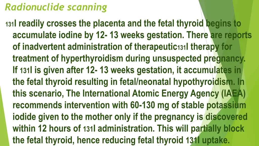 radionuclide scanning