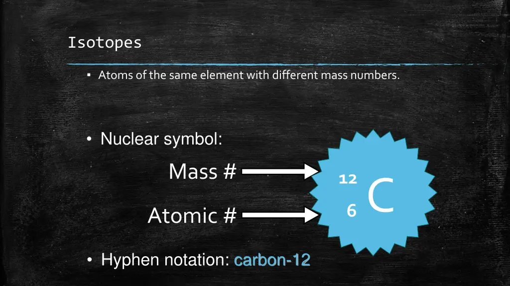 isotopes