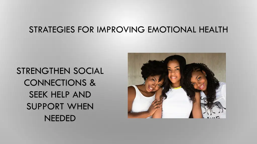 strategies for improving emotional health 4