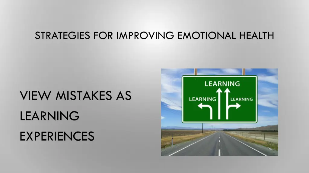 strategies for improving emotional health 5