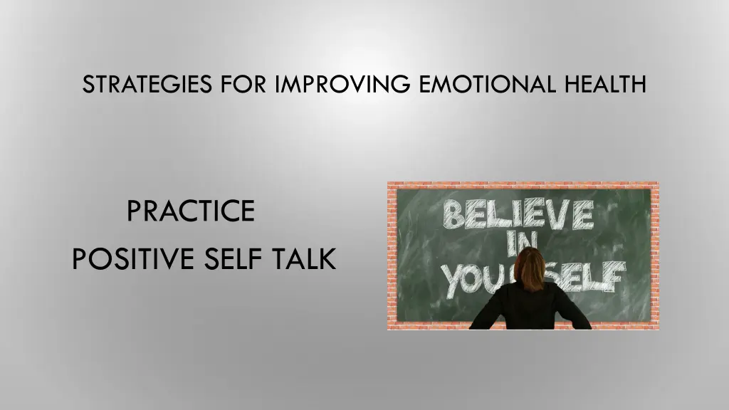 strategies for improving emotional health 8