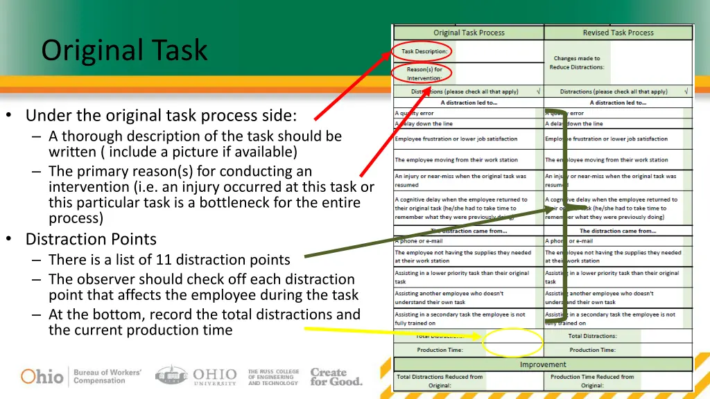 original task