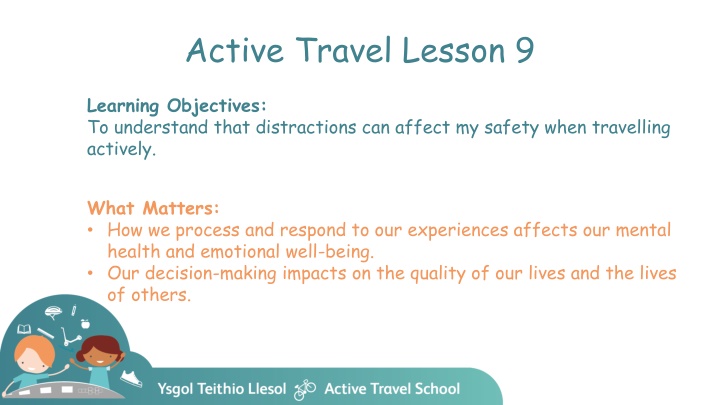 active travel lesson 9