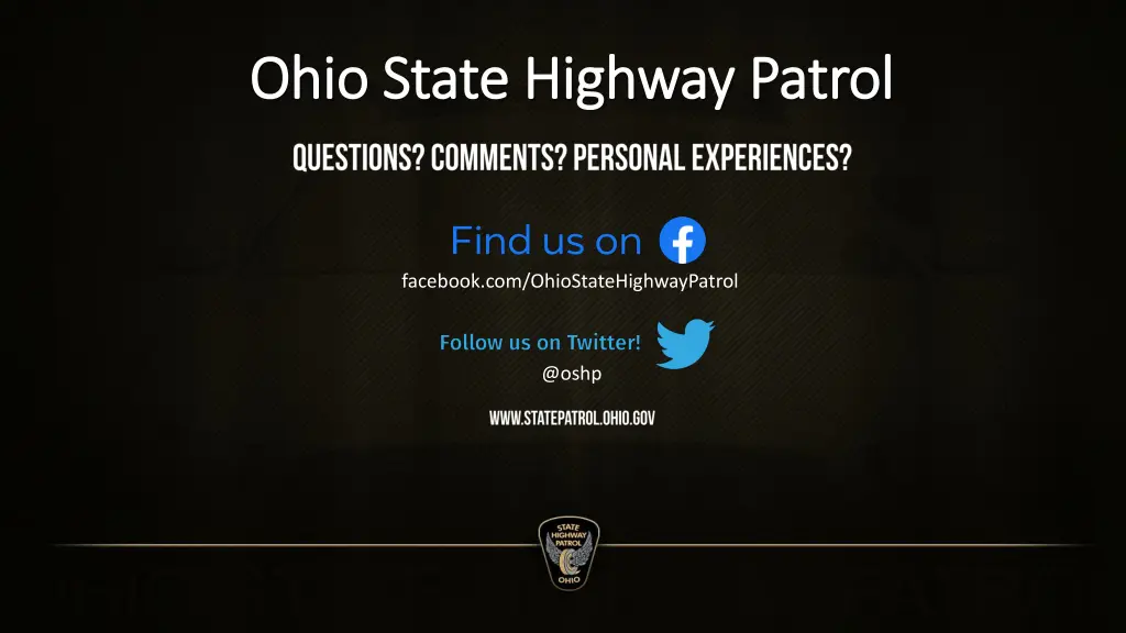 ohio state highway patrol ohio state highway 1