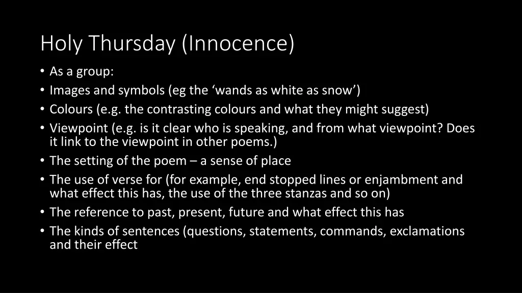holy thursday innocence as a group images