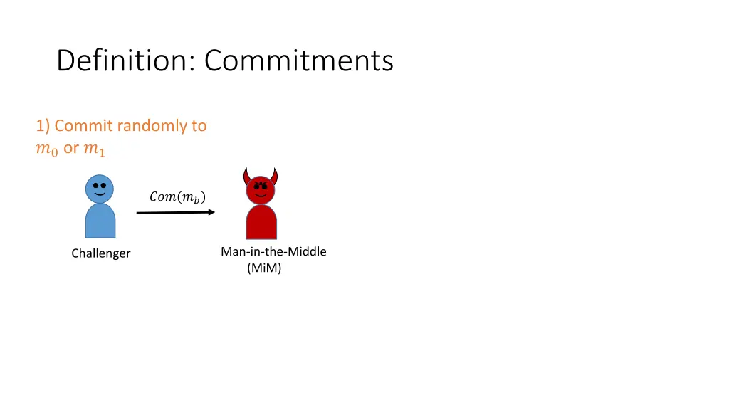 definition commitments