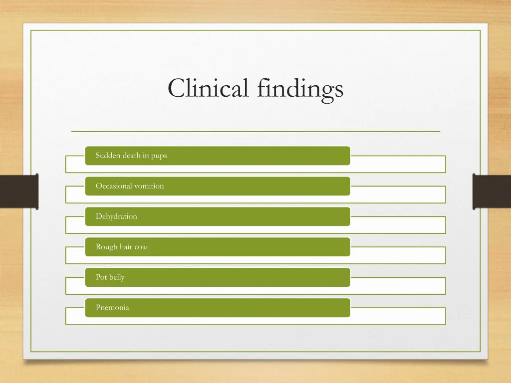 clinical findings 1