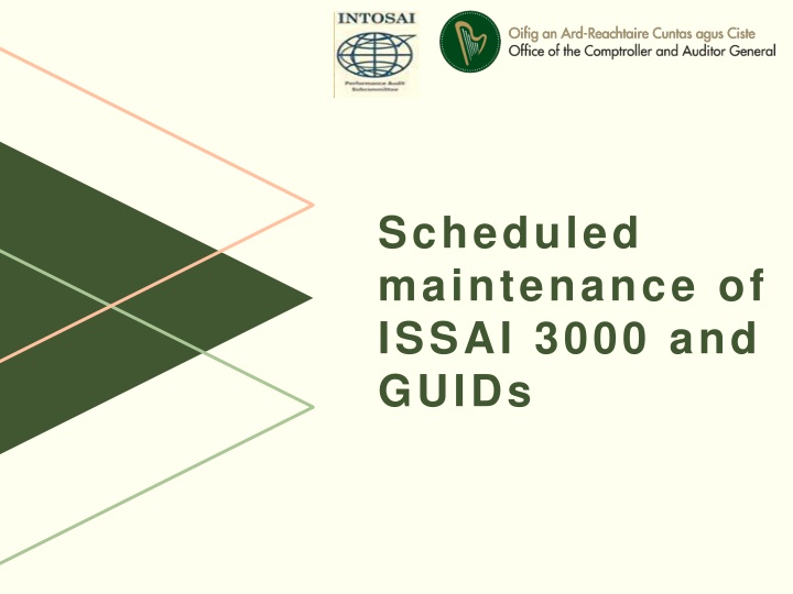 scheduled maintenance of issai 3000 and guids