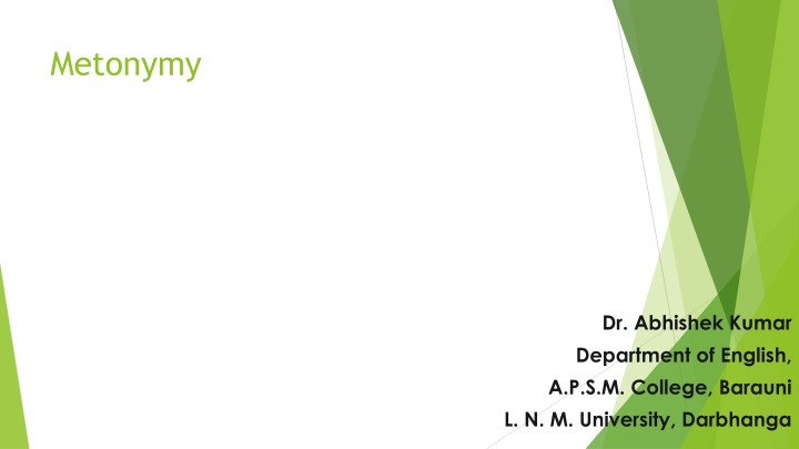 metonymy