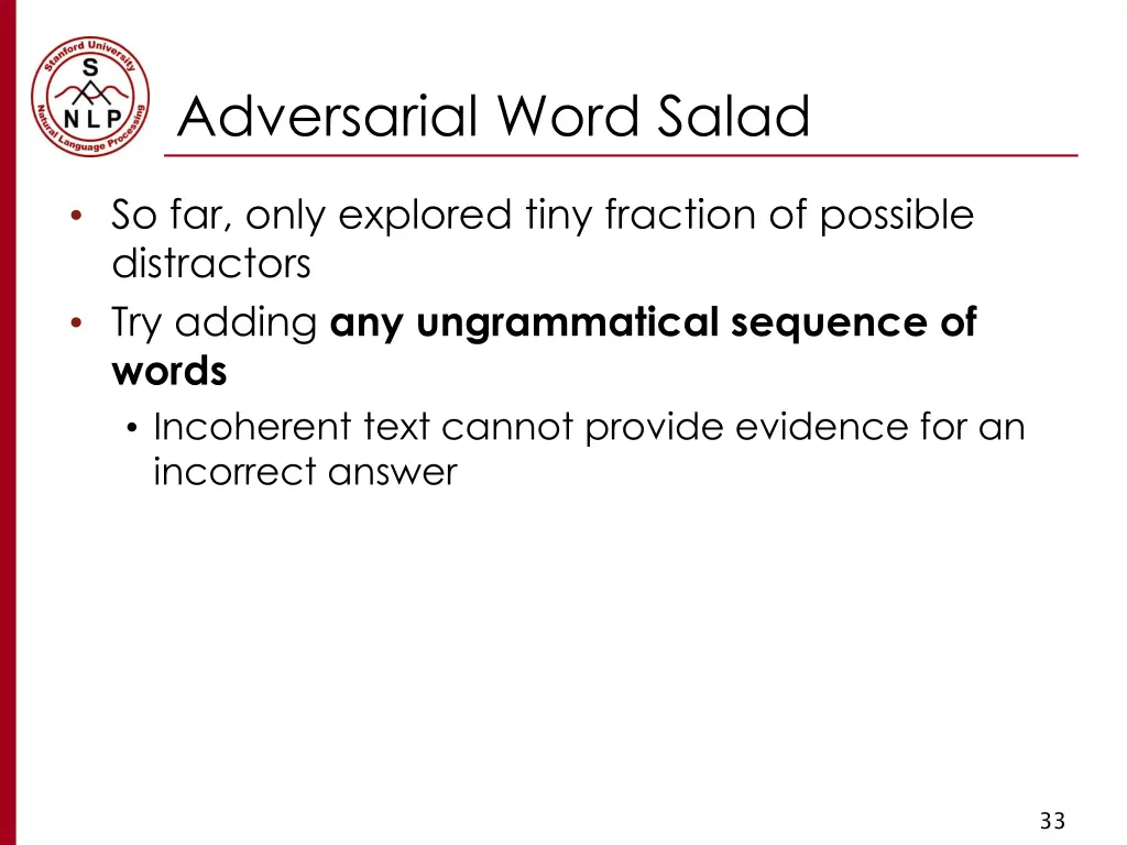 adversarial word salad