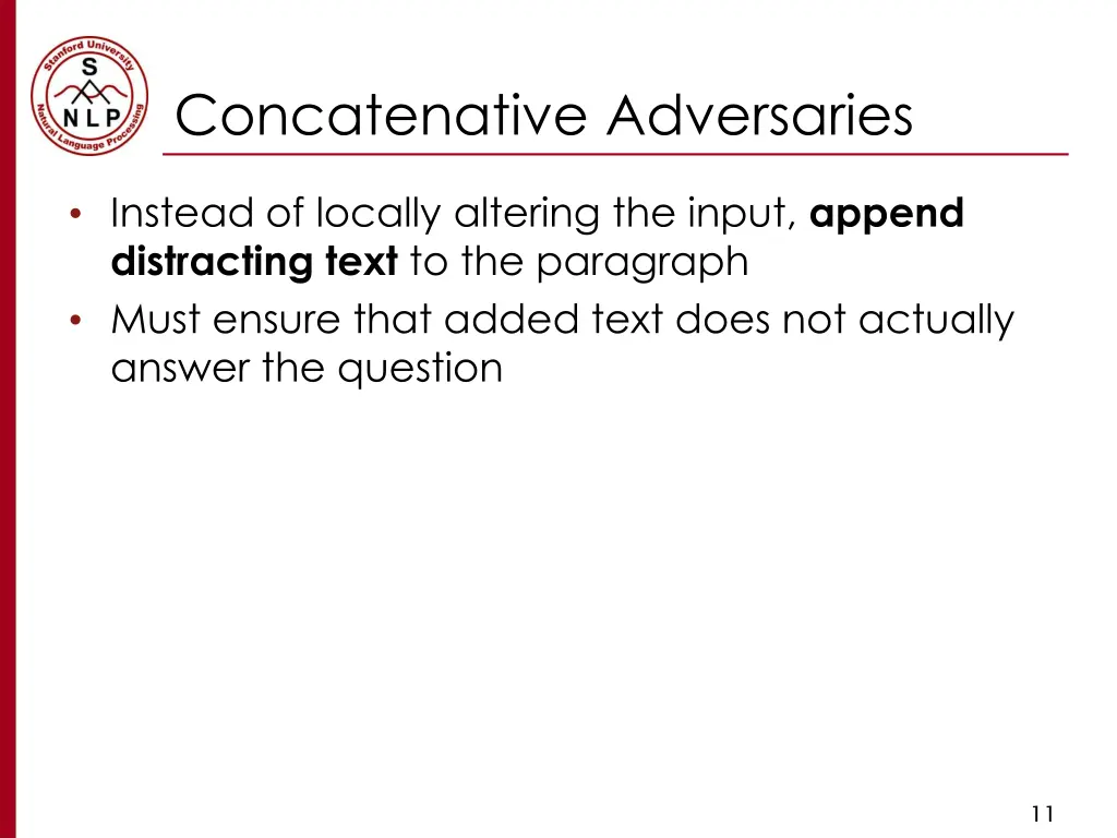 concatenative adversaries