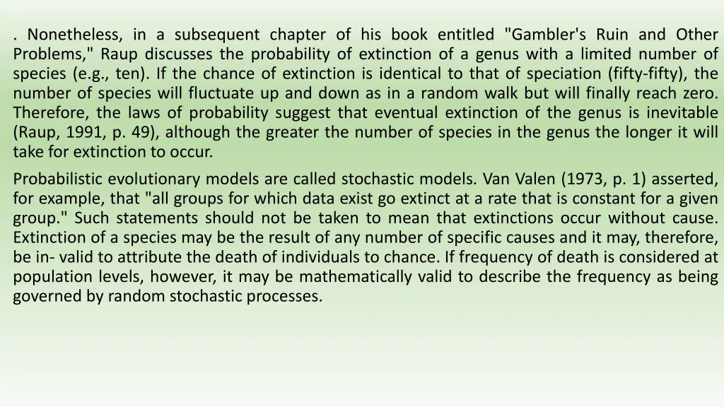nonetheless in a subsequent chapter of his book