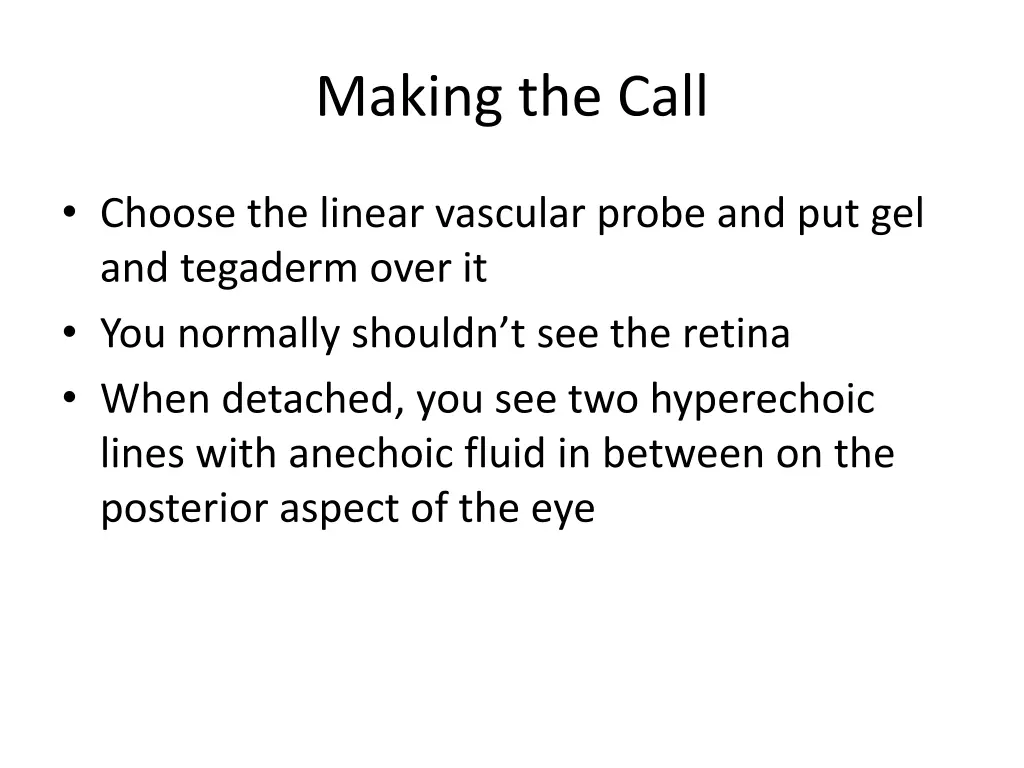 making the call 2