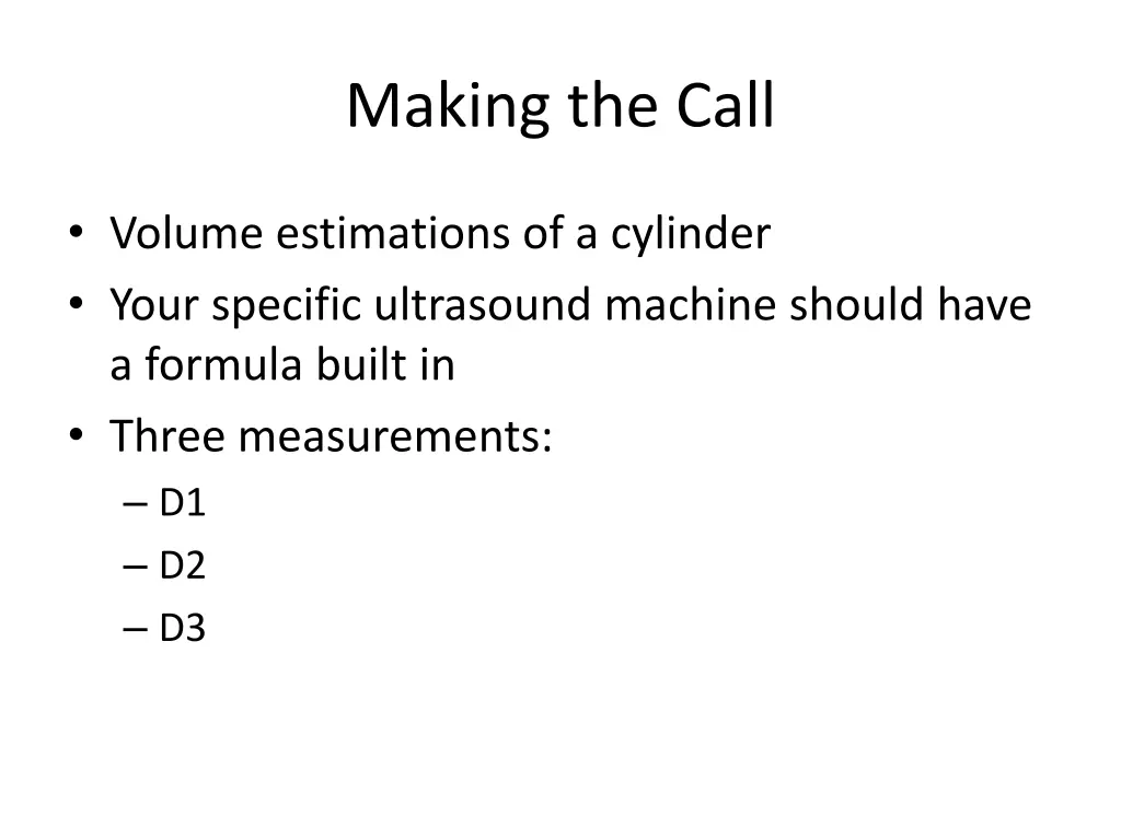 making the call 4