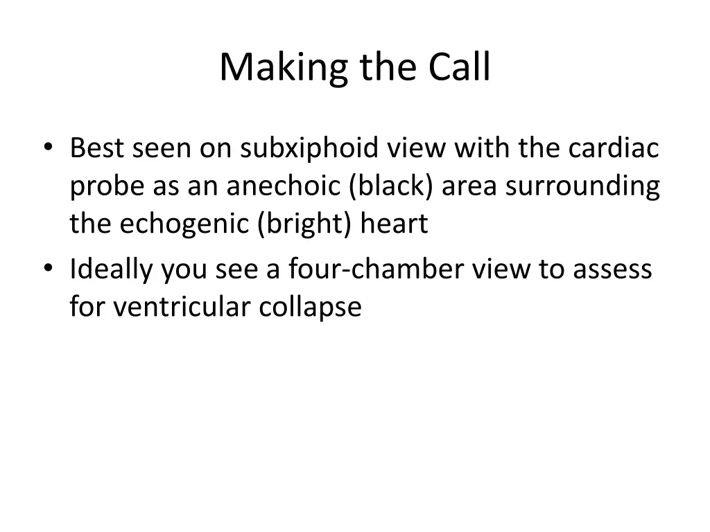 making the call 7
