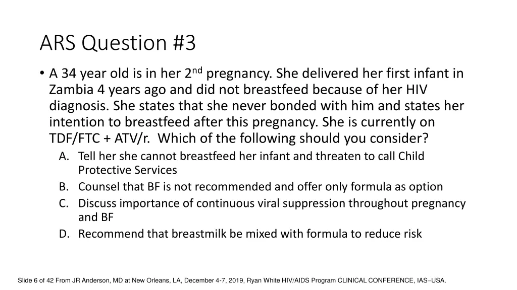 ars question 3