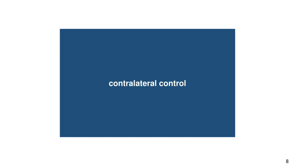 bipolar cells contralateral control