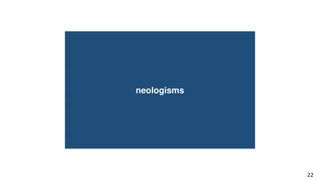 neologisms
