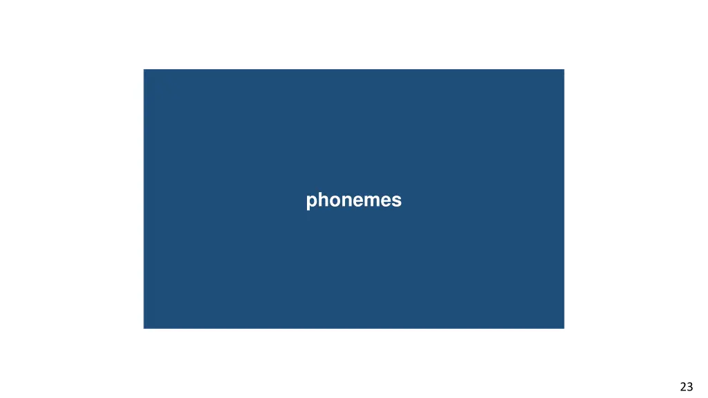phonemes