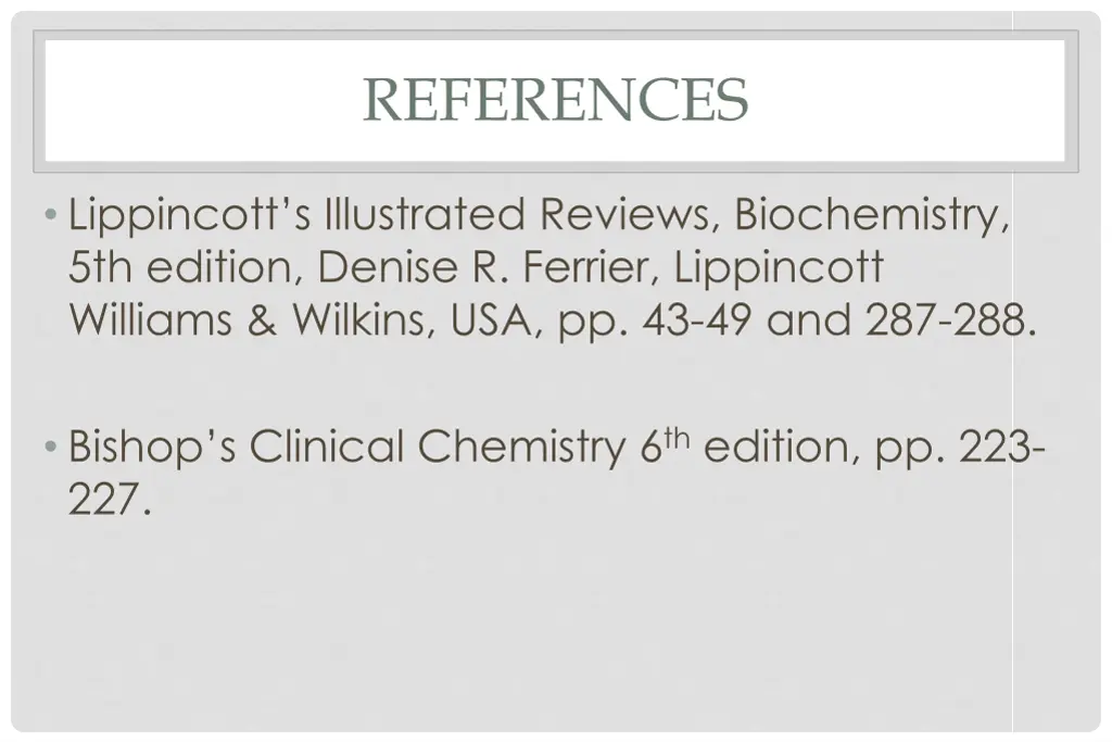 references