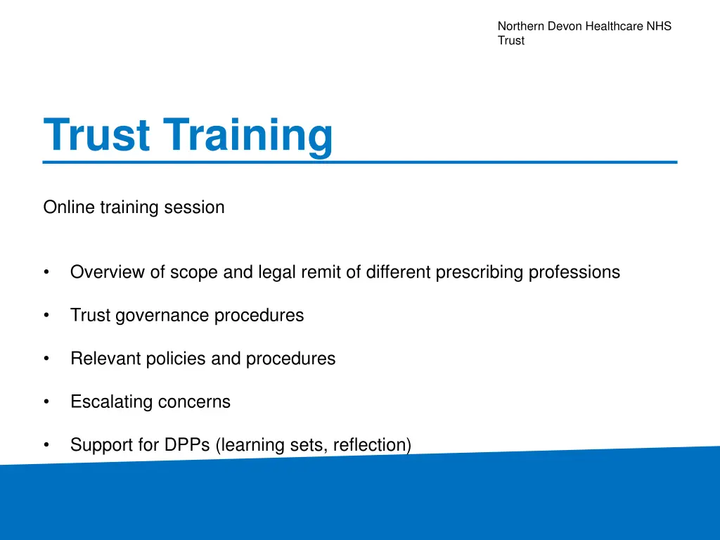 northern devon healthcare nhs trust 30