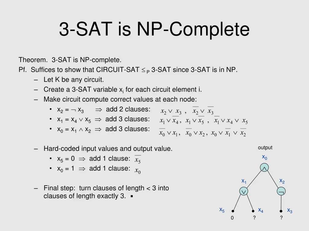 3 sat is np complete