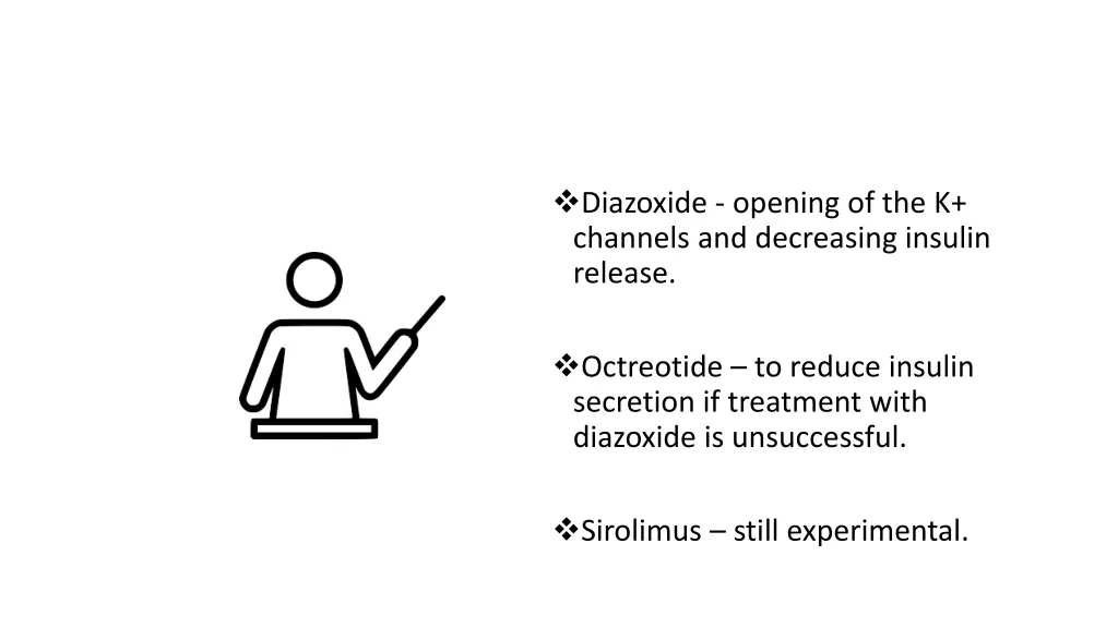 diazoxide opening of the k channels