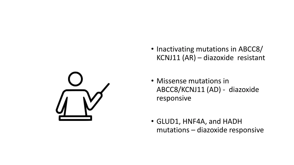 inactivating mutations in abcc8 kcnj11