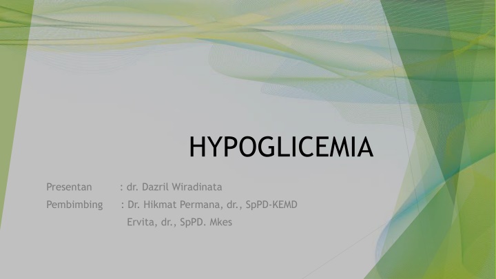 hypoglicemia