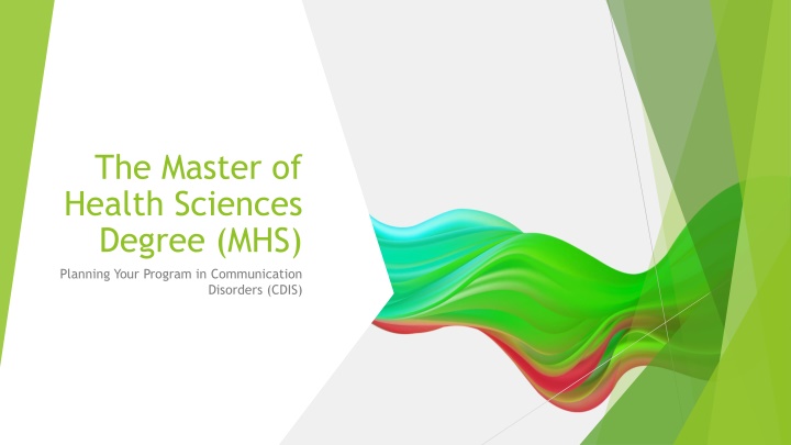 the master of health sciences degree mhs